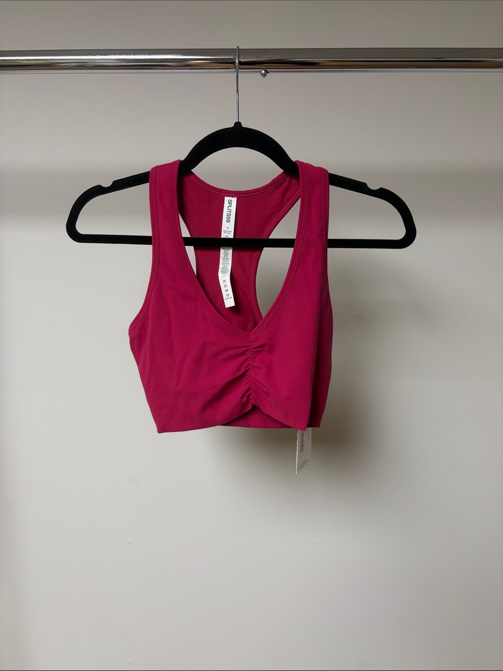 Splits59 airweight bra sangria